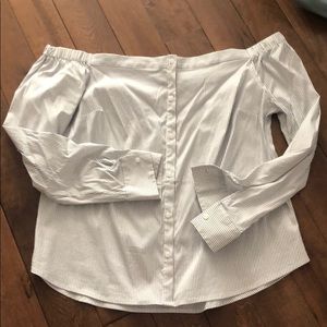 express off shoulder shirt